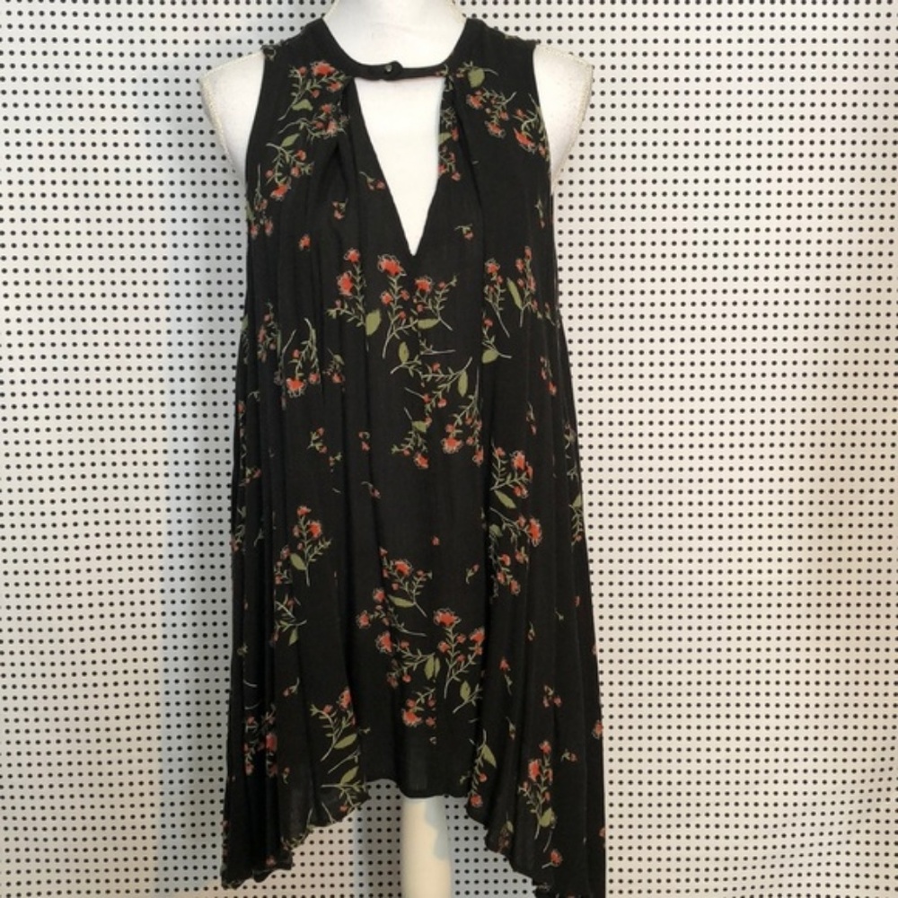 FREE PEOPLE Sleeveless Mini Swing Tunic Dress